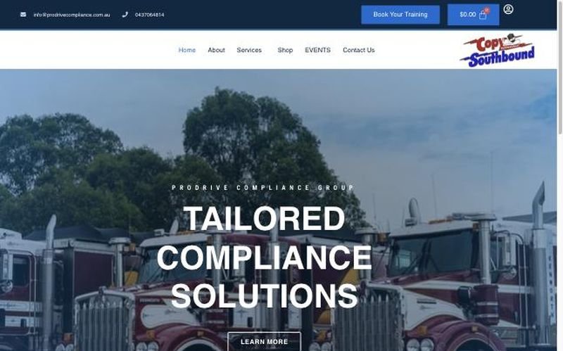 The ProDrive Compliance Group website